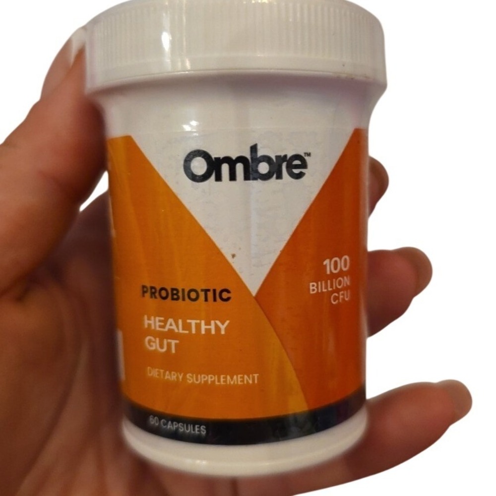 Ombre Probiotic Healthy Gut 60‎ Caps 100 Billion CFU New Sealed